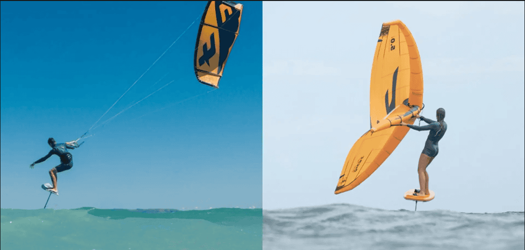 Technical comparison of wing foiling vs kitesurfing gear and riding styles 2026