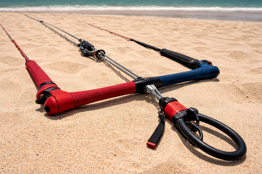 kite feels weak?diagnosis showing kite bar depower cleat and trim strap