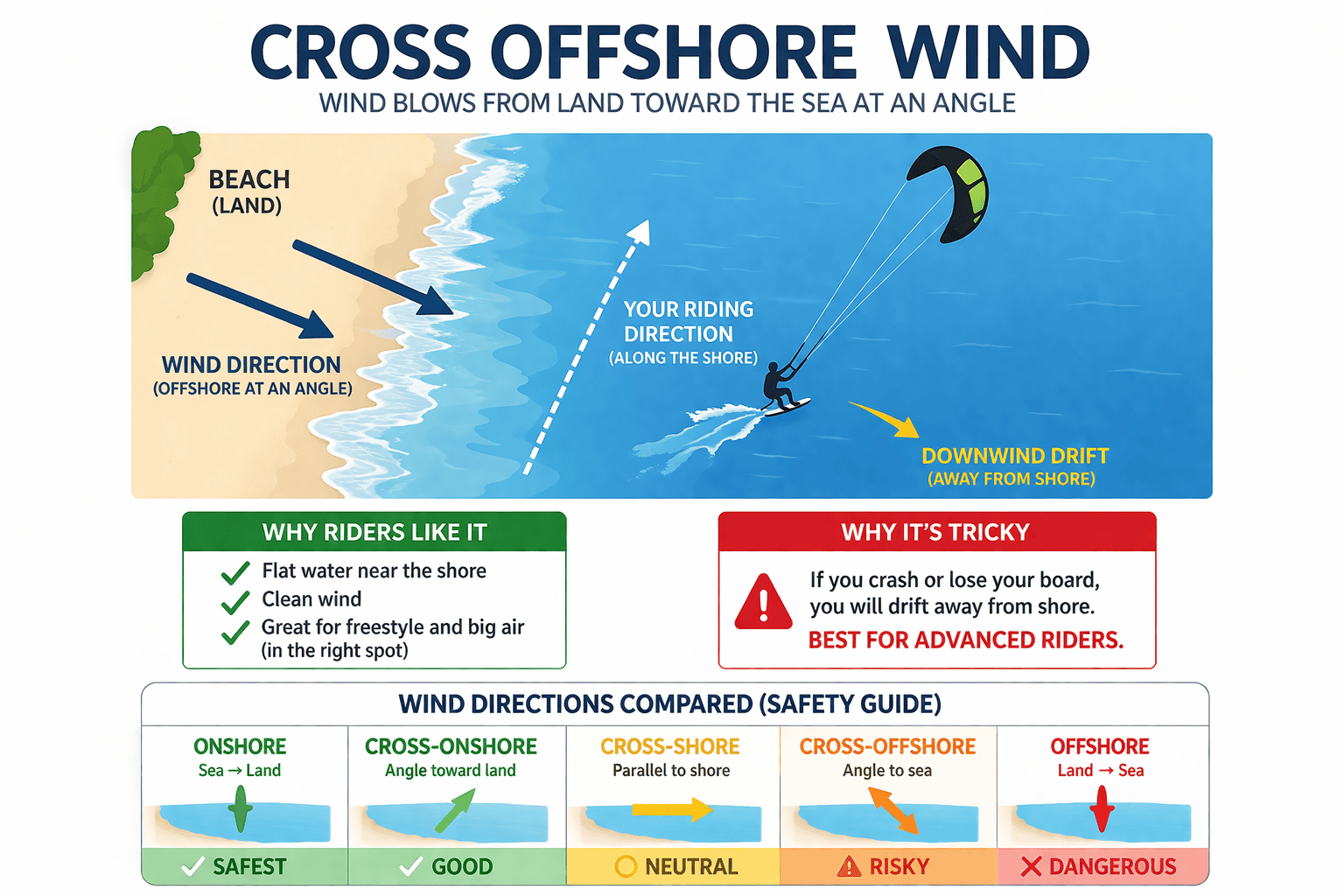 Cross offshore wind